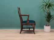 Danish_Chippendale_Living_Room_Set_in_Walnut_and_Green_Velour,_1970s