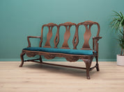 Danish_Chippendale_Living_Room_Set_in_Walnut_and_Green_Velour,_1970s