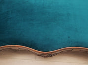 Danish_Chippendale_Living_Room_Set_in_Walnut_and_Green_Velour,_1970s