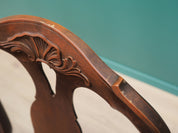 Danish_Chippendale_Living_Room_Set_in_Walnut_and_Green_Velour,_1970s