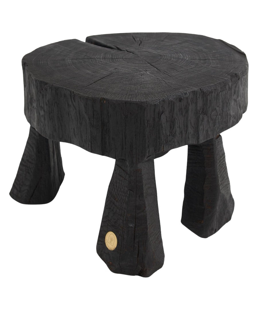 Logniture,_Rustic_Sculptural_Coffee_Table,_Burnt_Black_Oak_Wood