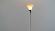 Florian_Schulz_Lonea_Brass_Floor_Lamp_with_Opal_Glass_Shade