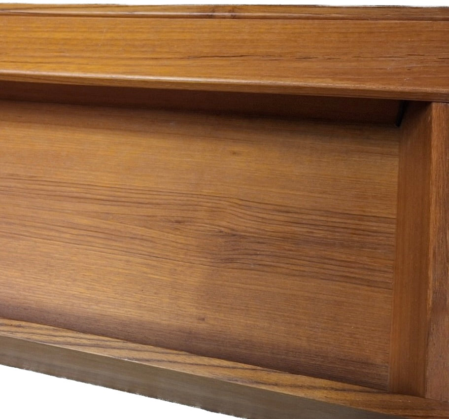 Extra-Long_Floating_Teak_Sideboard_with_Integrated_Lights,_Denmark,_1960s