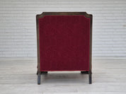 Lounge_Armchair,_Upholstery_&_Wood_Frame,_1950s_Denmark