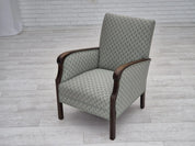 Lounge_Chair,_Beech_Wood_&_Wool,_1950s_Denmark