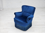 Lounge_Chair,_Blue_Velour_&_Beech_Wood,_1960s_Denmark