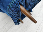 Lounge_Chair,_Blue_Velour_&_Beech_Wood,_1960s_Denmark