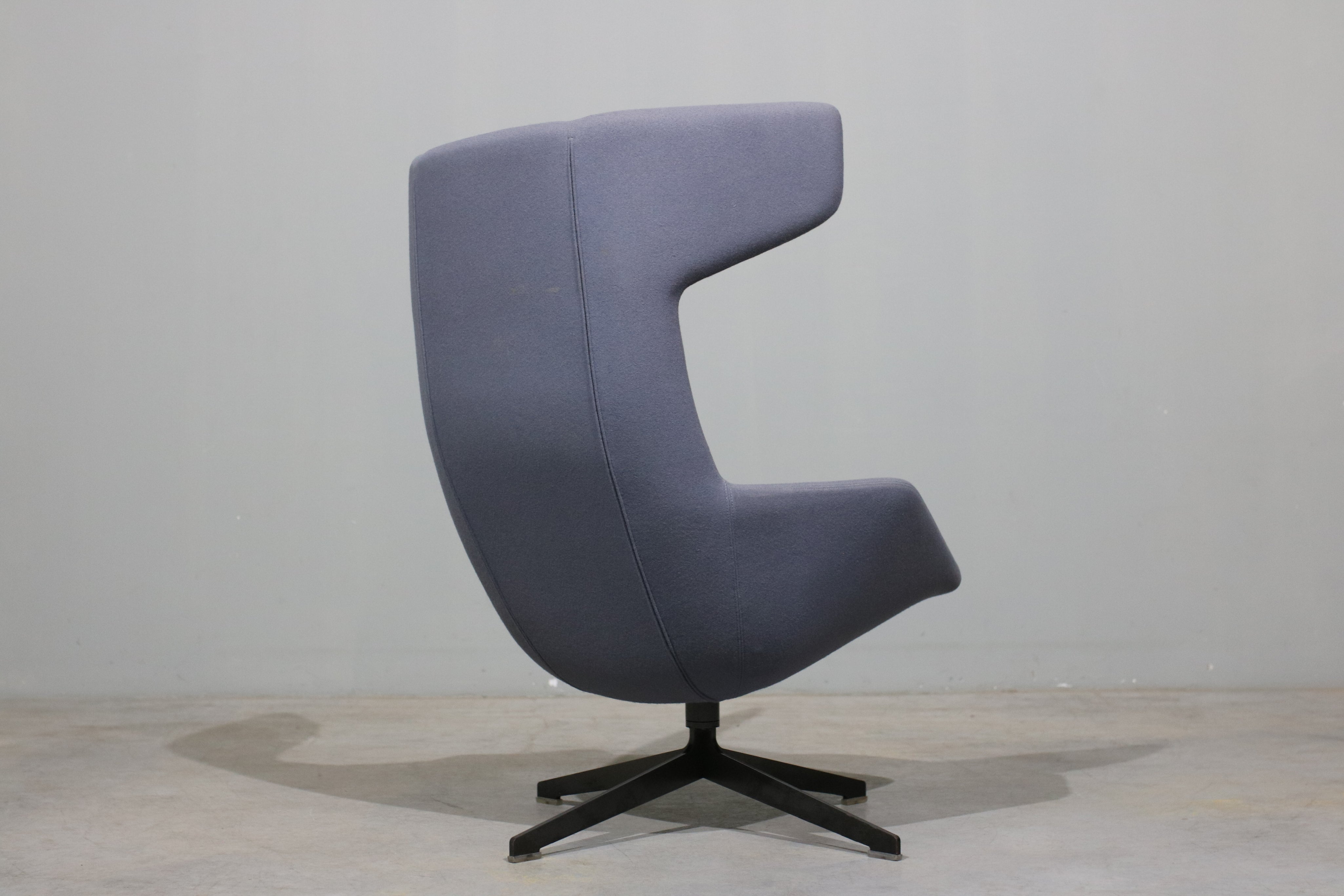 Lounge_Chair_by_Alfredo_Häberli_for_Moroso,_2000s,_Italy