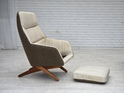 Lounge_Chair_by_Illum_Wikkelsø,_Upholstery_&_Beech_Wood_Frame,_1970s_Denmark