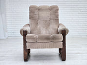 Danish_Bent_Beech_Lounge_Chair_in_Corduroy,_1970s,_Denmark