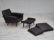 Lounge_Chair_Diplomat_with_Footstool_by_Aage_Christiansen,_1960s_Denmark