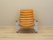 Lounge_chair,_Ilmari_Lappalainen_for_Asko,_Metal_and_Leather,_1960s,_Finland