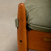 Set_of_Brazilian_Style_Oak_Lounge_Chair_and_Ottoman_in_Sage_Green_Leather,_1970s
