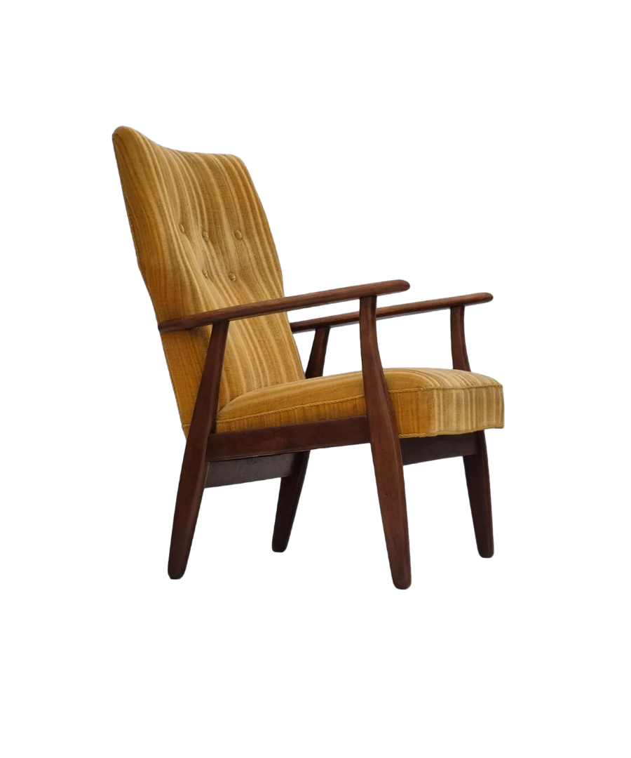 Lounge_Chair_Model_230_by_Kurt_Olsen,_1960s_Denmark
