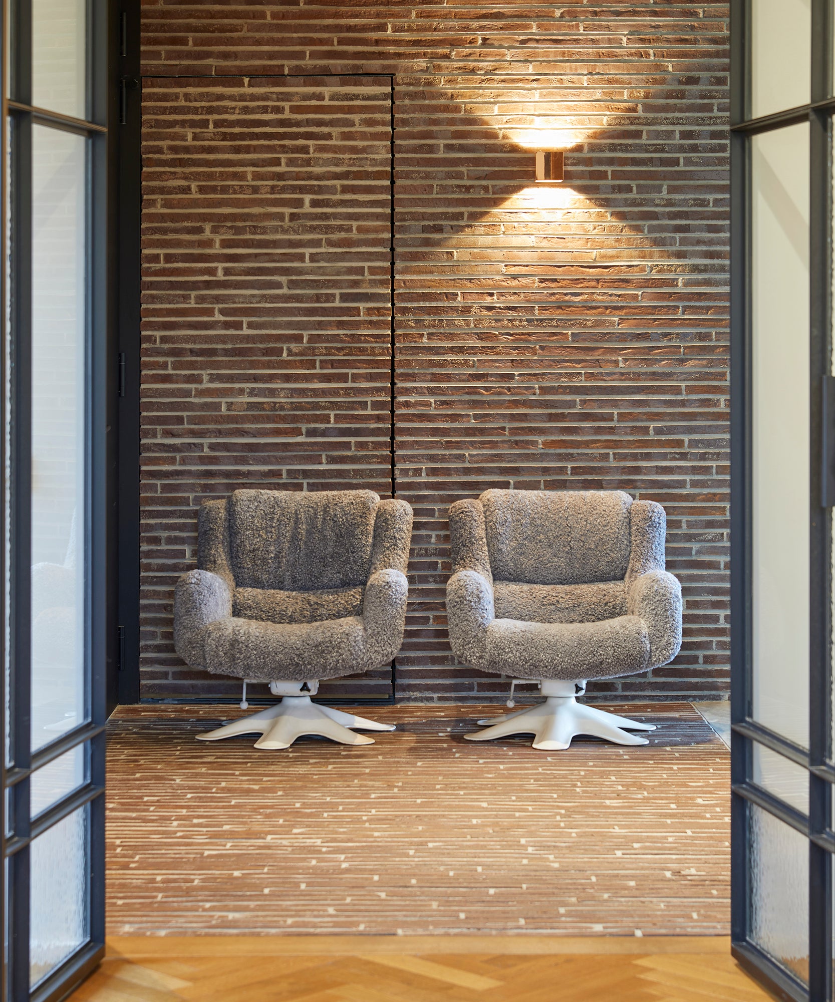 Set_of_2_Yrjö_Kukkapuro_M418_Grey_Armchairs,_Finland_Mid_Century