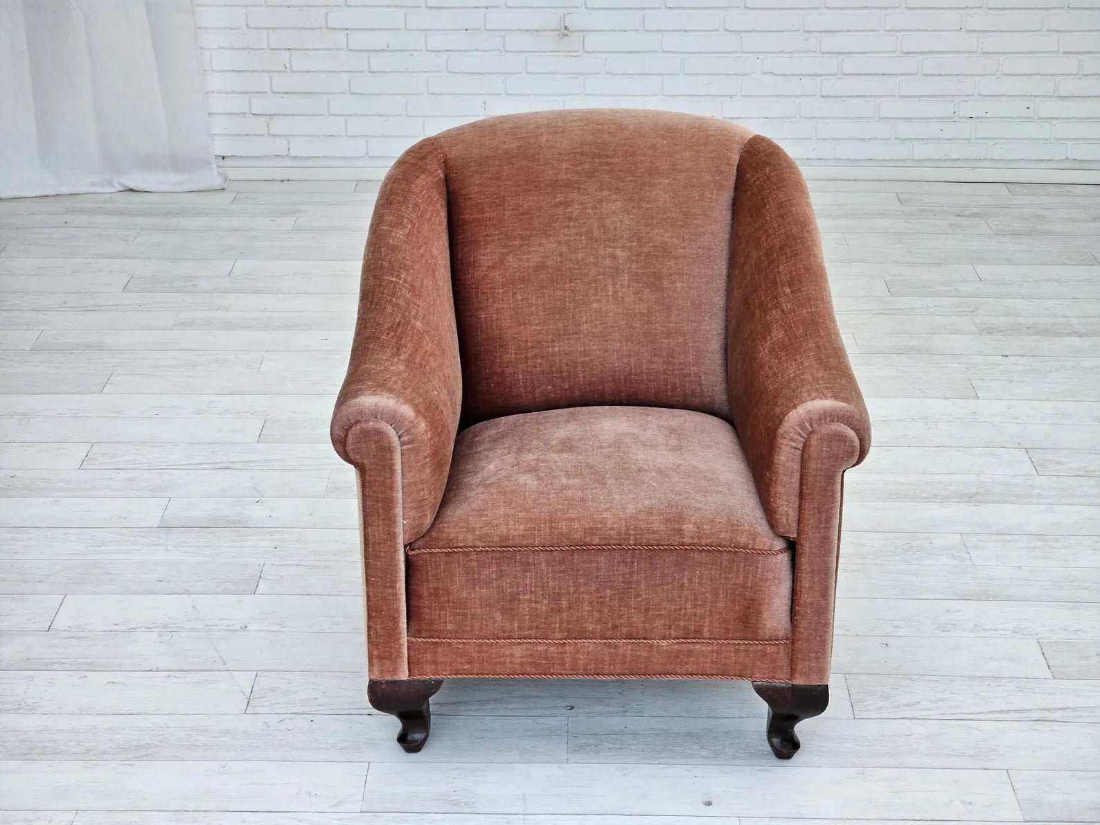 Lounge_Chair,_Velour_&_Ash_Wood,_1960s_Denmark