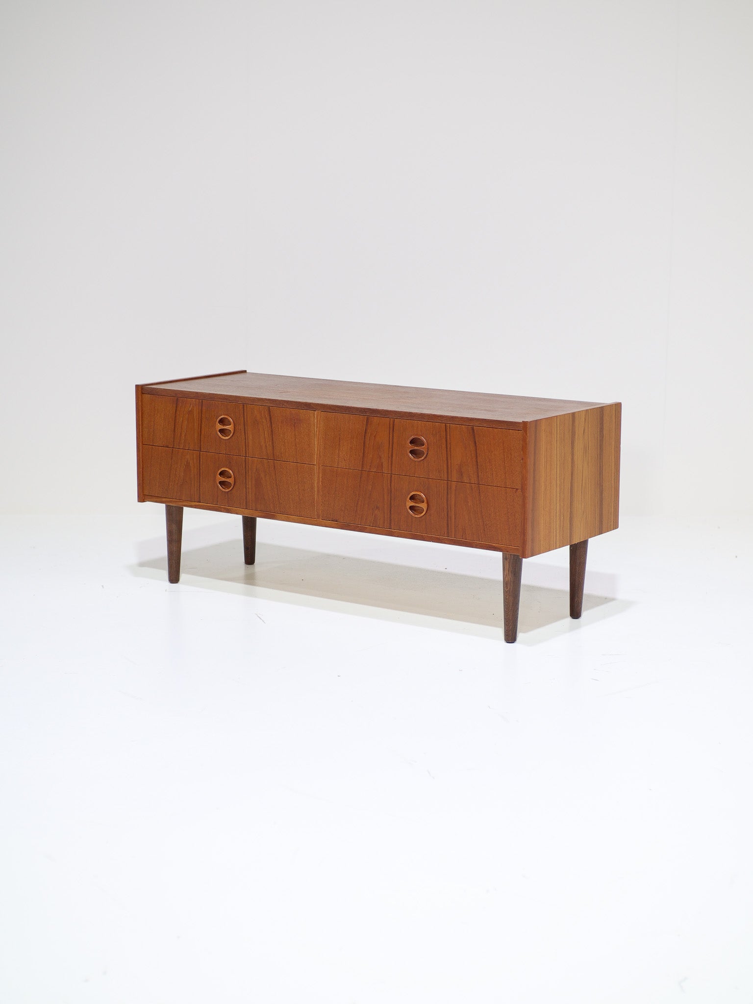 Low_double_chest_of_drawers_Danish_vintage_teak