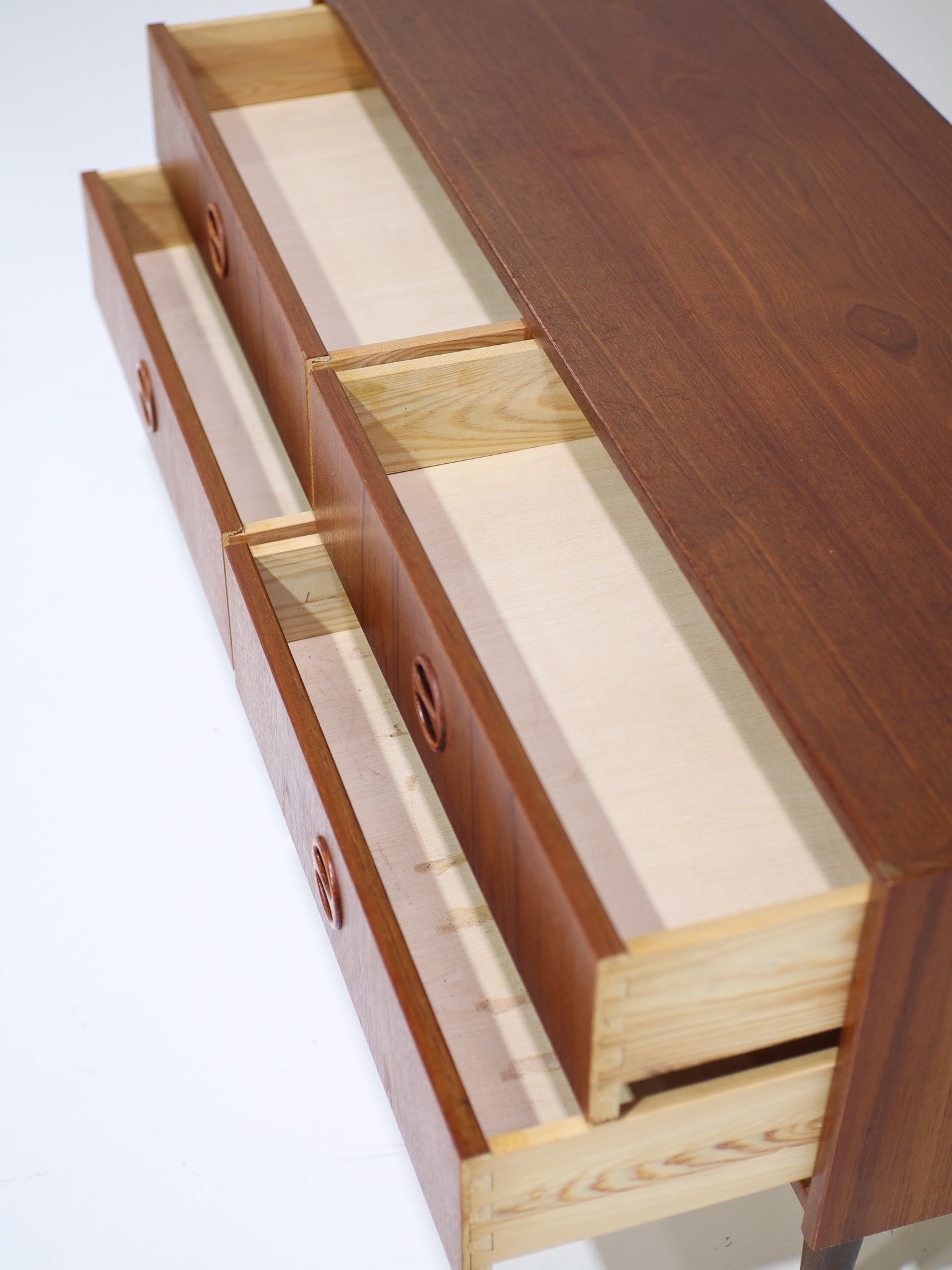 Low_double_chest_of_drawers_Danish_vintage_teak