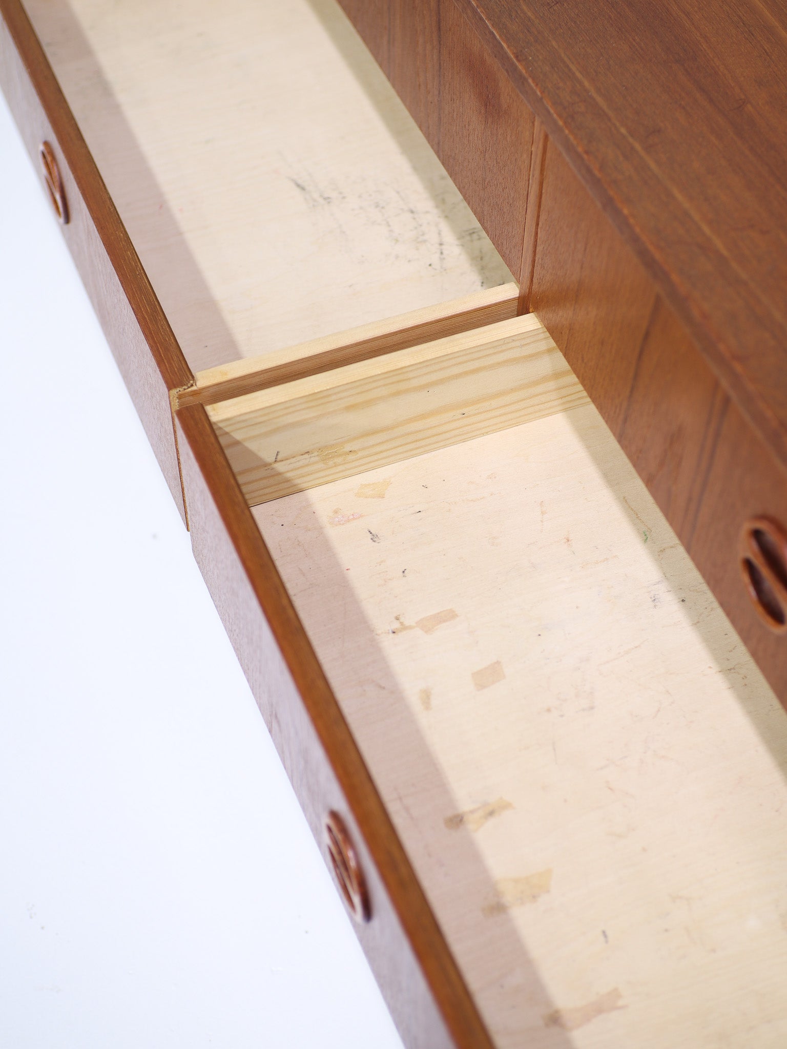 Low_double_chest_of_drawers_Danish_vintage_teak