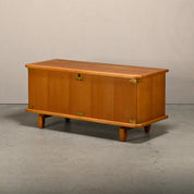 Henning_Kjærnulf_Oak_Brutalist_Sideboard_for_EG_Møbler,_Denmark_1960s