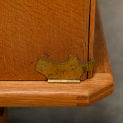Henning_Kjærnulf_Oak_Brutalist_Sideboard_for_EG_Møbler,_Denmark_1960s