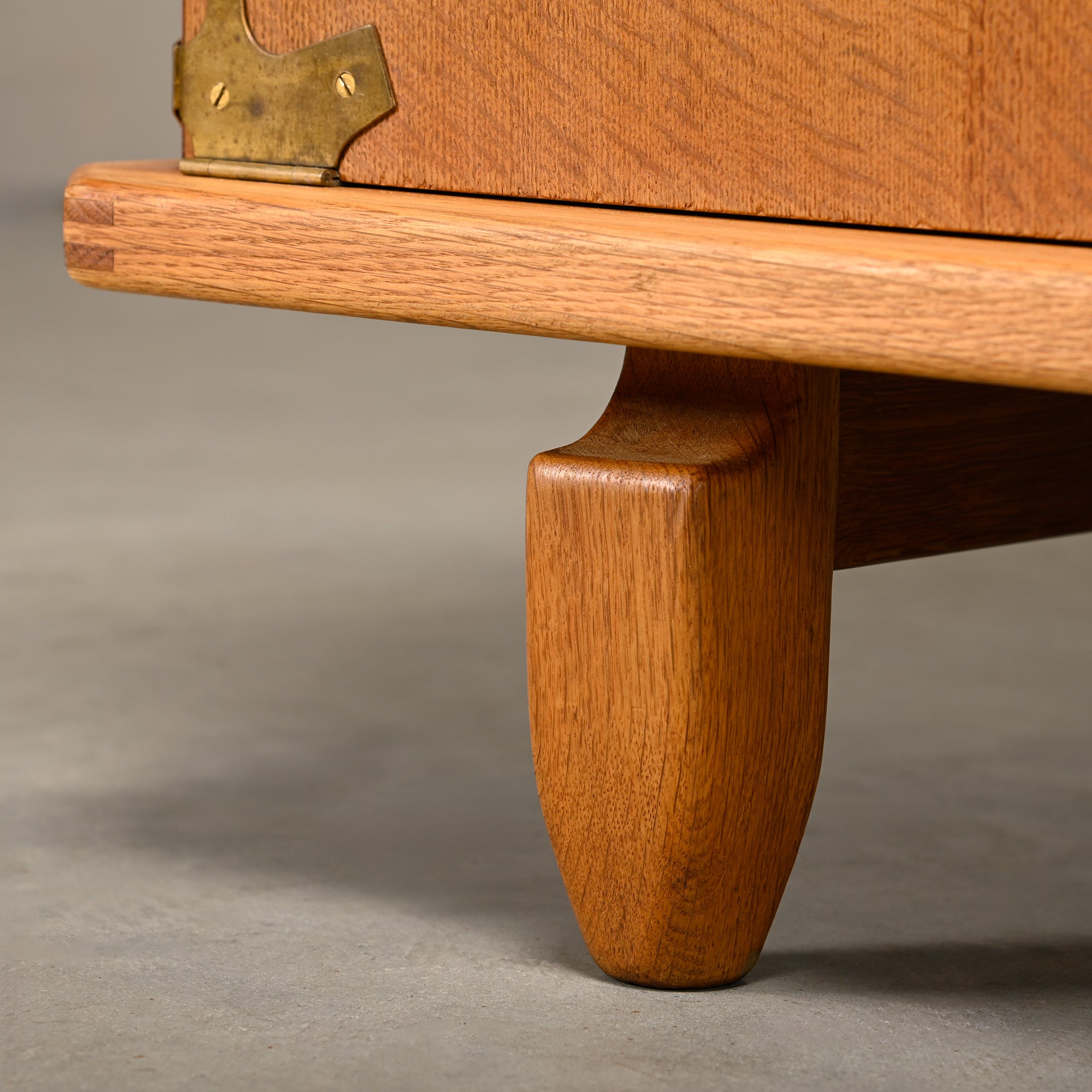 Henning_Kjærnulf_Oak_Brutalist_Sideboard_for_EG_Møbler,_Denmark_1960s