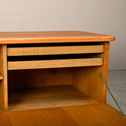Henning_Kjærnulf_Oak_Brutalist_Sideboard_for_EG_Møbler,_Denmark_1960s