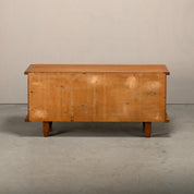 Henning_Kjærnulf_Oak_Brutalist_Sideboard_for_EG_Møbler,_Denmark_1960s