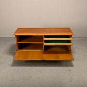 Henning_Kjærnulf_Oak_Brutalist_Sideboard_for_EG_Møbler,_Denmark_1960s