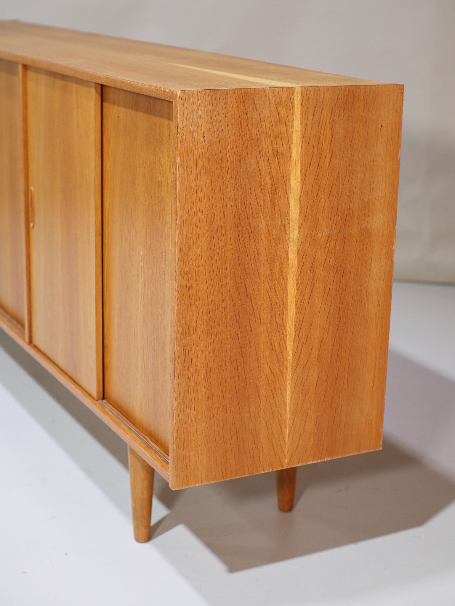 Lowboard_sideboard_Danish_vintage_oak_1960s