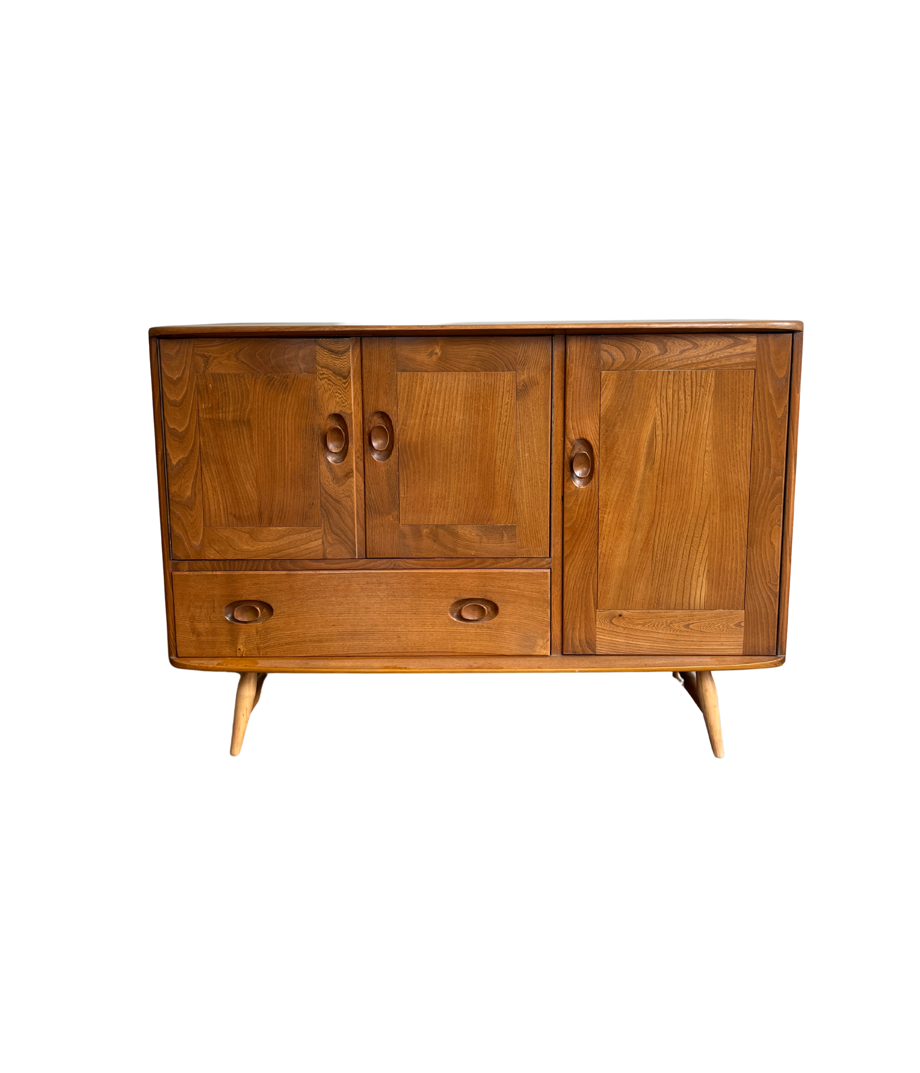 Lucian_Ercolani_Elm_Sideboard_for_Ercol,_British_Mid_Century_Modern,_1950s