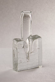 L’Ultimatum_Crystal_Glass_Vase_by_Sem_Schanzer_for_L’Anverre_and_Zanotta,_1990s