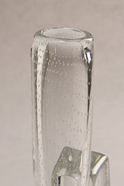 L’Ultimatum_Crystal_Glass_Vase_by_Sem_Schanzer_for_L’Anverre_and_Zanotta,_1990s