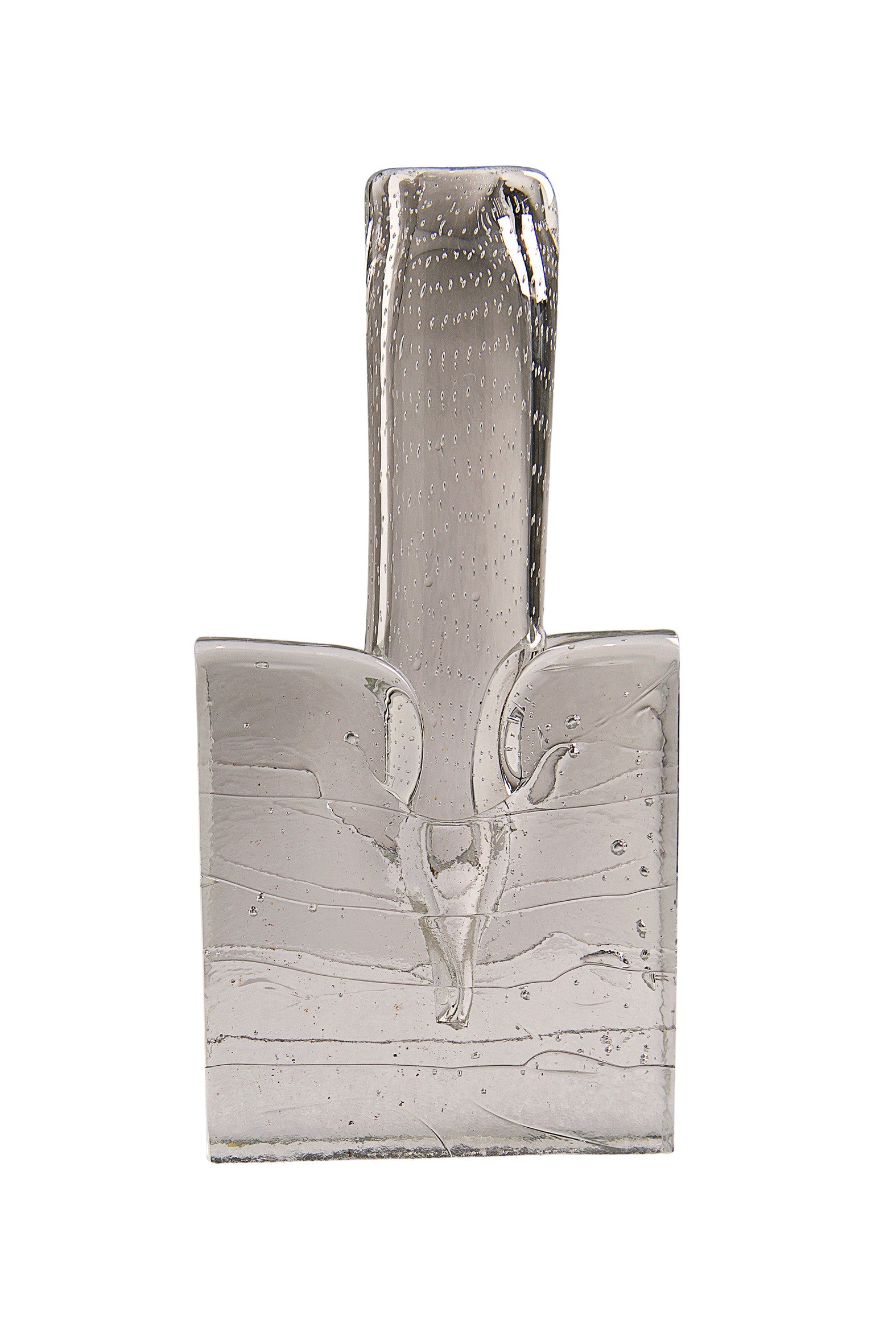 L’Ultimatum_Crystal_Glass_Vase_by_Sem_Schanzer_for_L’Anverre_and_Zanotta,_1990s