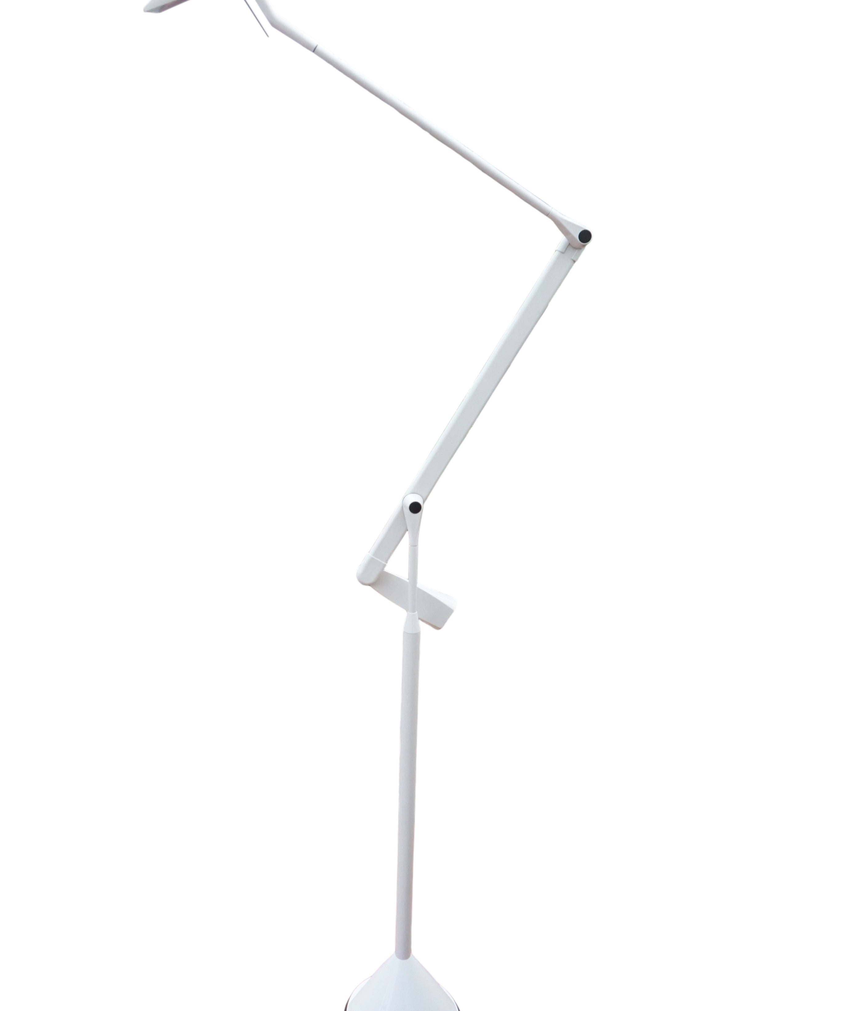Zelig_Terra_Floor_Lamp_by_Walter_Monici_for_Lumina_Italia,_White_Counterbalance_Task_Lamp,_1990