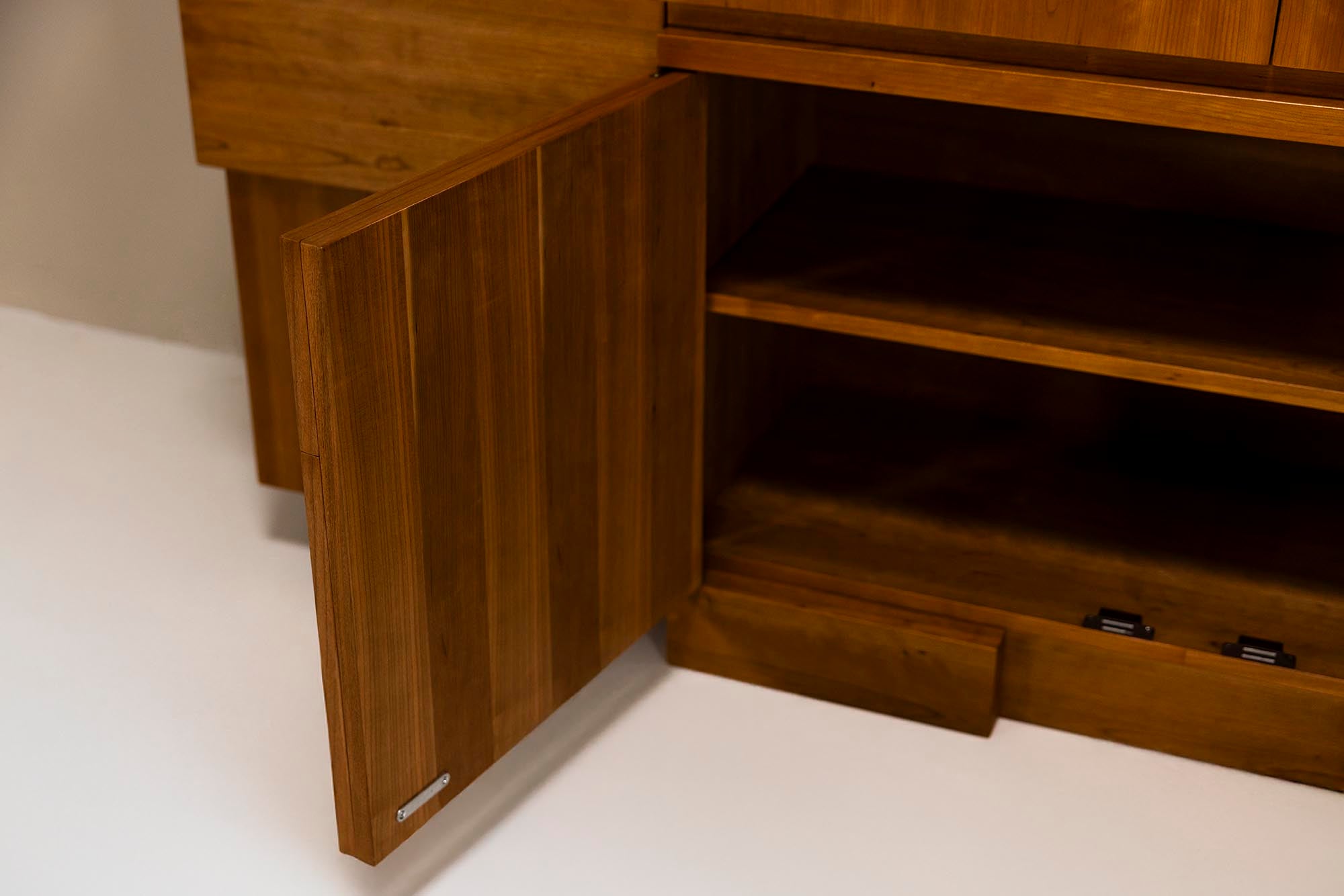'Madia'_Credenza_by_Ferdinando_Meccani_in_Cherry_Wood,_Italy_1988