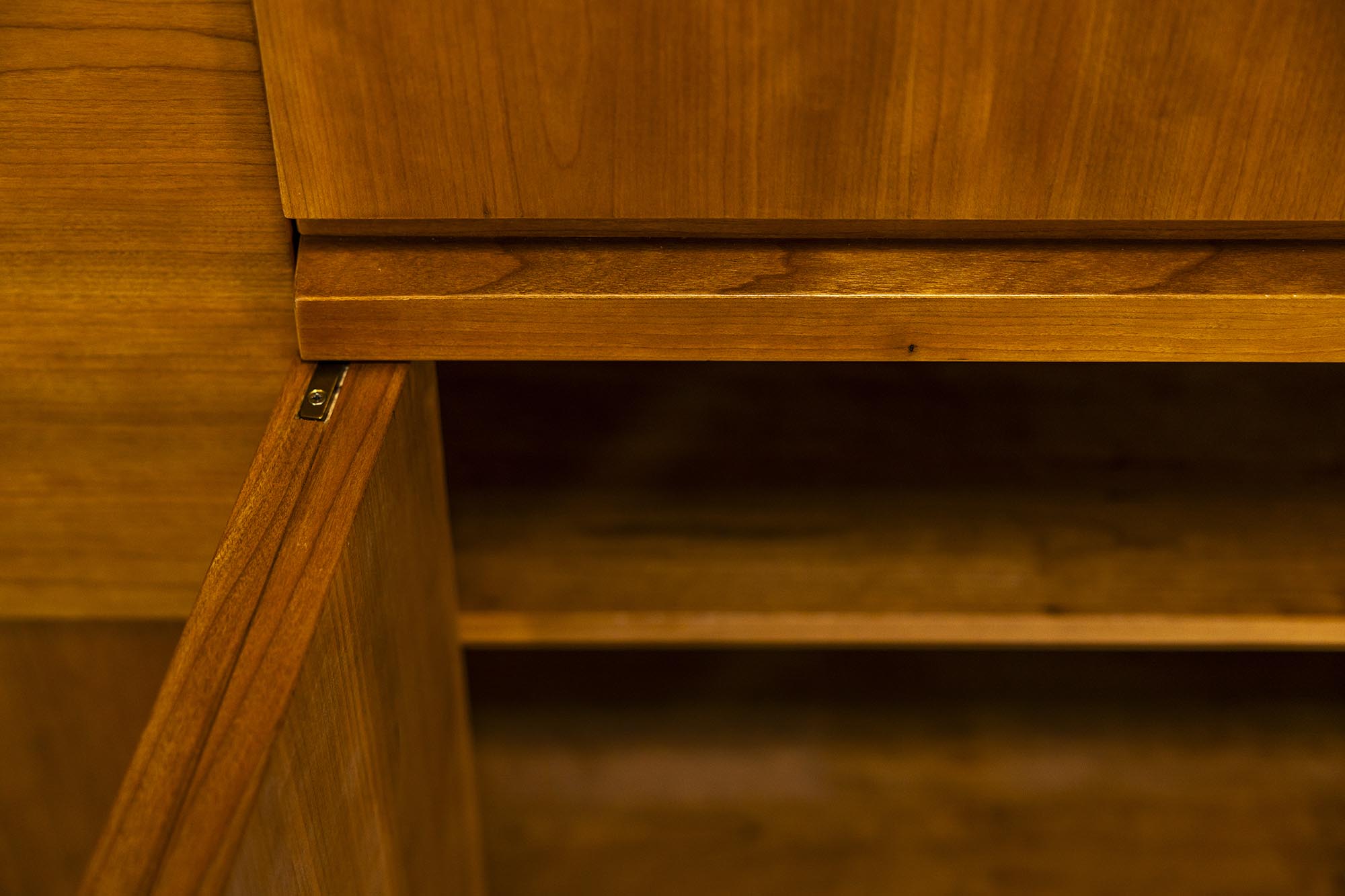 'Madia'_Credenza_by_Ferdinando_Meccani_in_Cherry_Wood,_Italy_1988