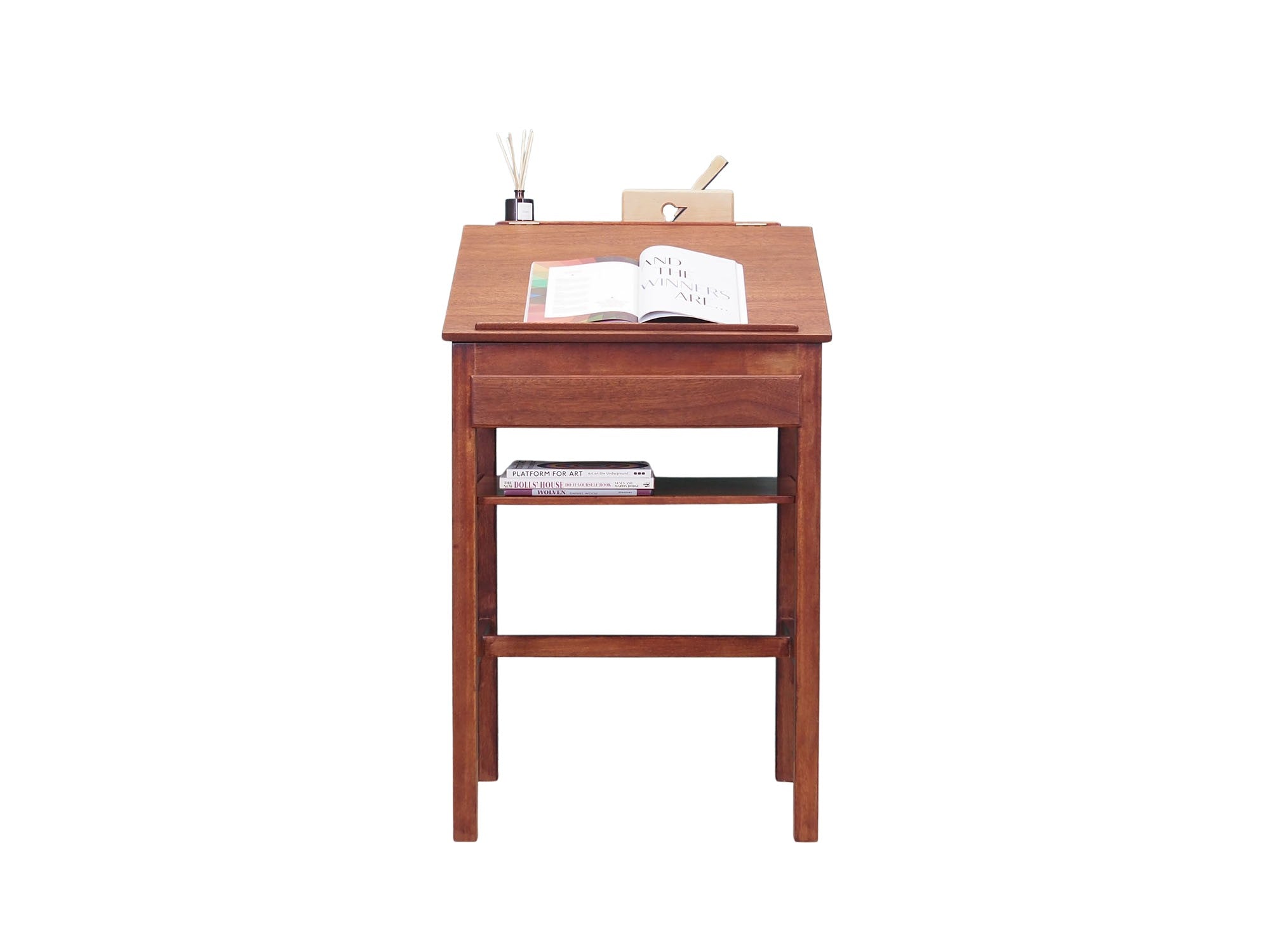 Mahogany_secretary,_Danish_design,_1960s_production:_Denmark