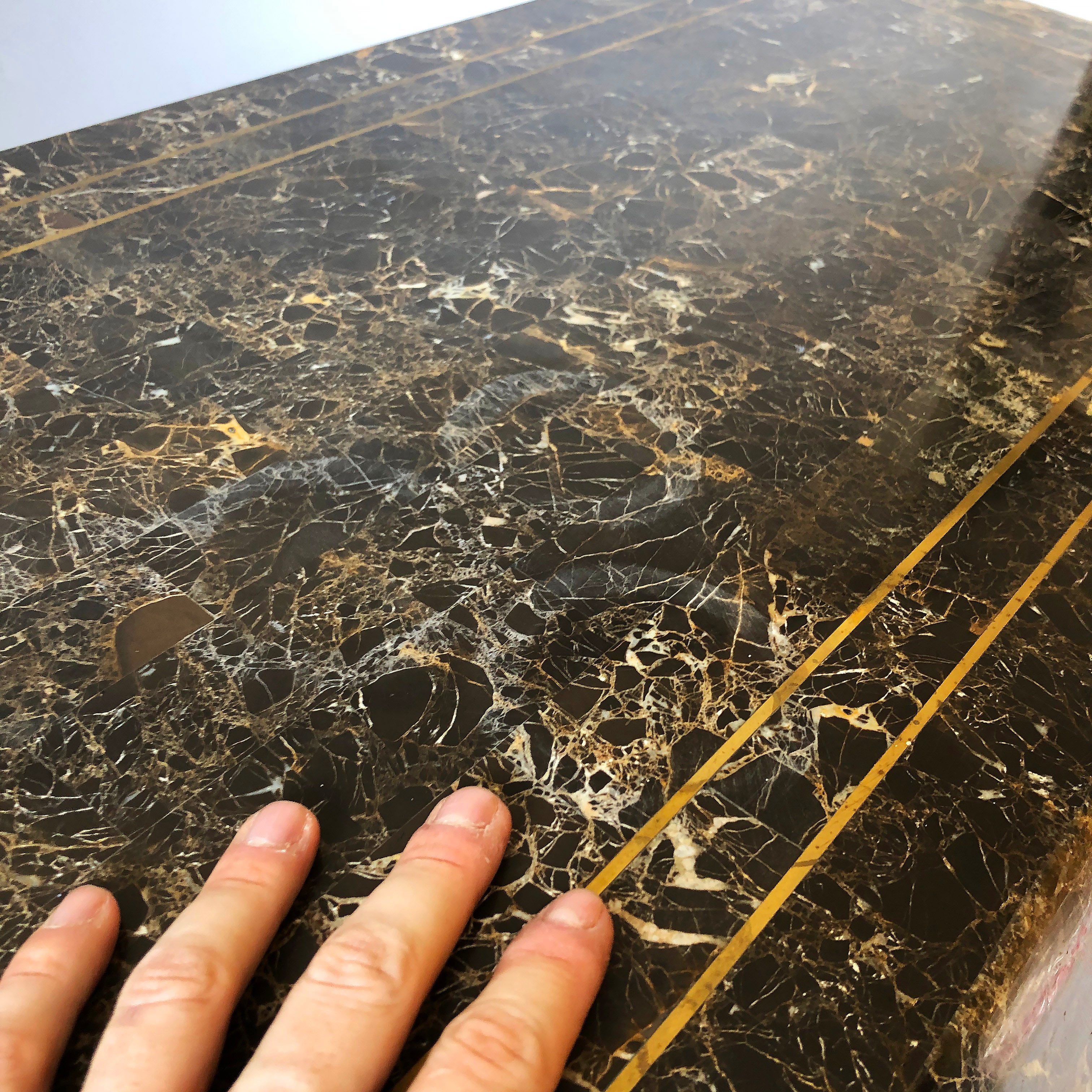 Maitland_Smith_Tessellated_Marble_Coffee_Table_1980s_Vintage_USA_Rare_Emperador_1970s