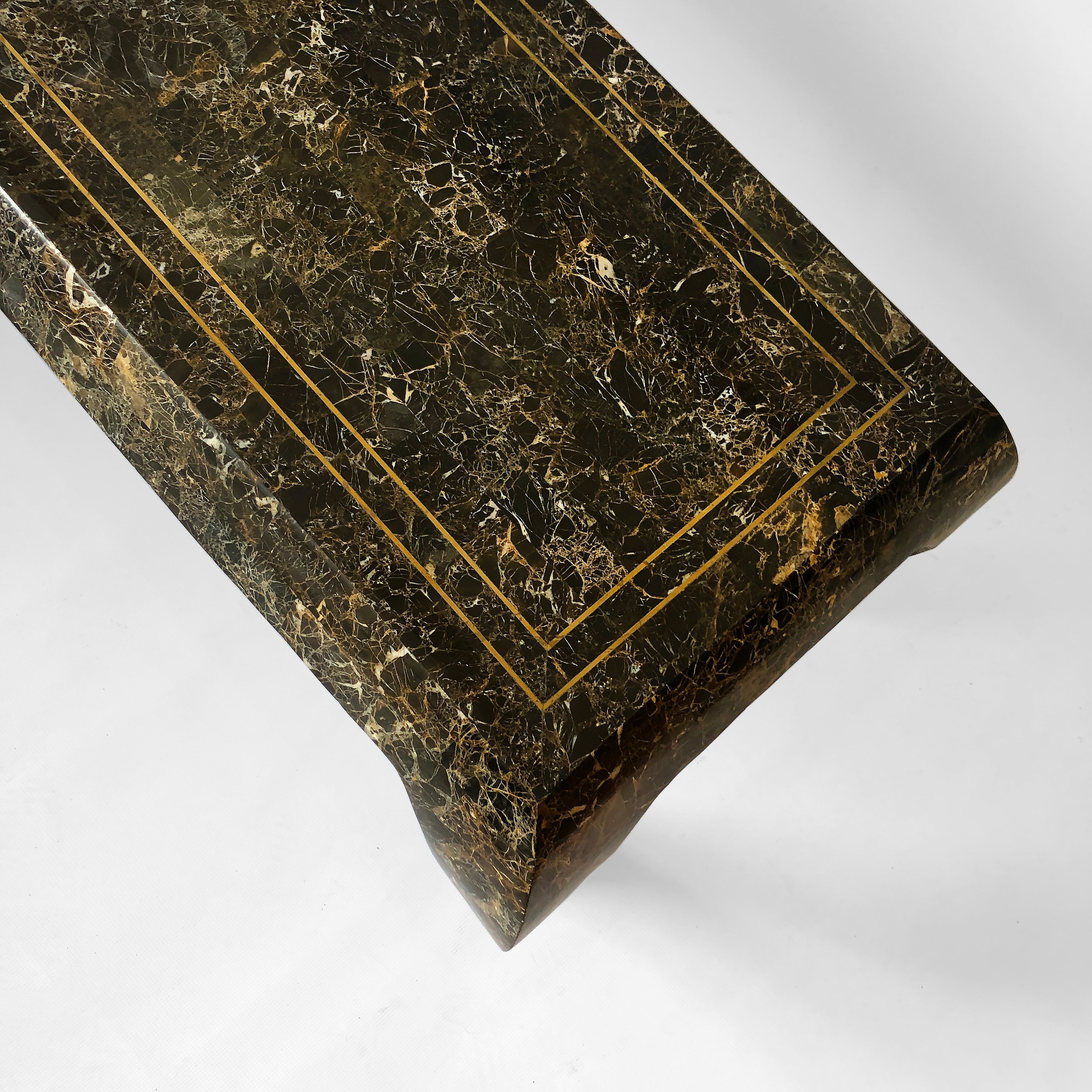 Maitland_Smith_Tessellated_Marble_Coffee_Table_1980s_Vintage_USA_Rare_Emperador_1970s