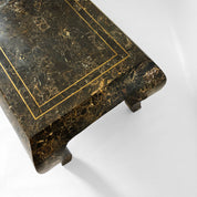 Maitland_Smith_Tessellated_Marble_Coffee_Table_1980s_Vintage_USA_Rare_Emperador_1970s