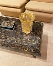Maitland_Smith_Tessellated_Marble_Coffee_Table_1980s_Vintage_USA_Rare_Emperador_1970s