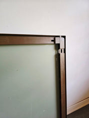 Makio_Hasuike_Space_Age_Wall_Mirror_for_Gorenje_Metalplast_in_Brown_Molded_Plastic,_Yugoslavia,_1970s