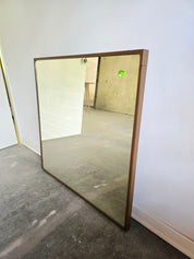 Makio_Hasuike_Space_Age_Wall_Mirror_for_Gorenje_Metalplast_in_Brown_Molded_Plastic,_Yugoslavia,_1970s