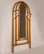 Malacca_Rattan_Mirror_&_Coat_Hanger,_1960s