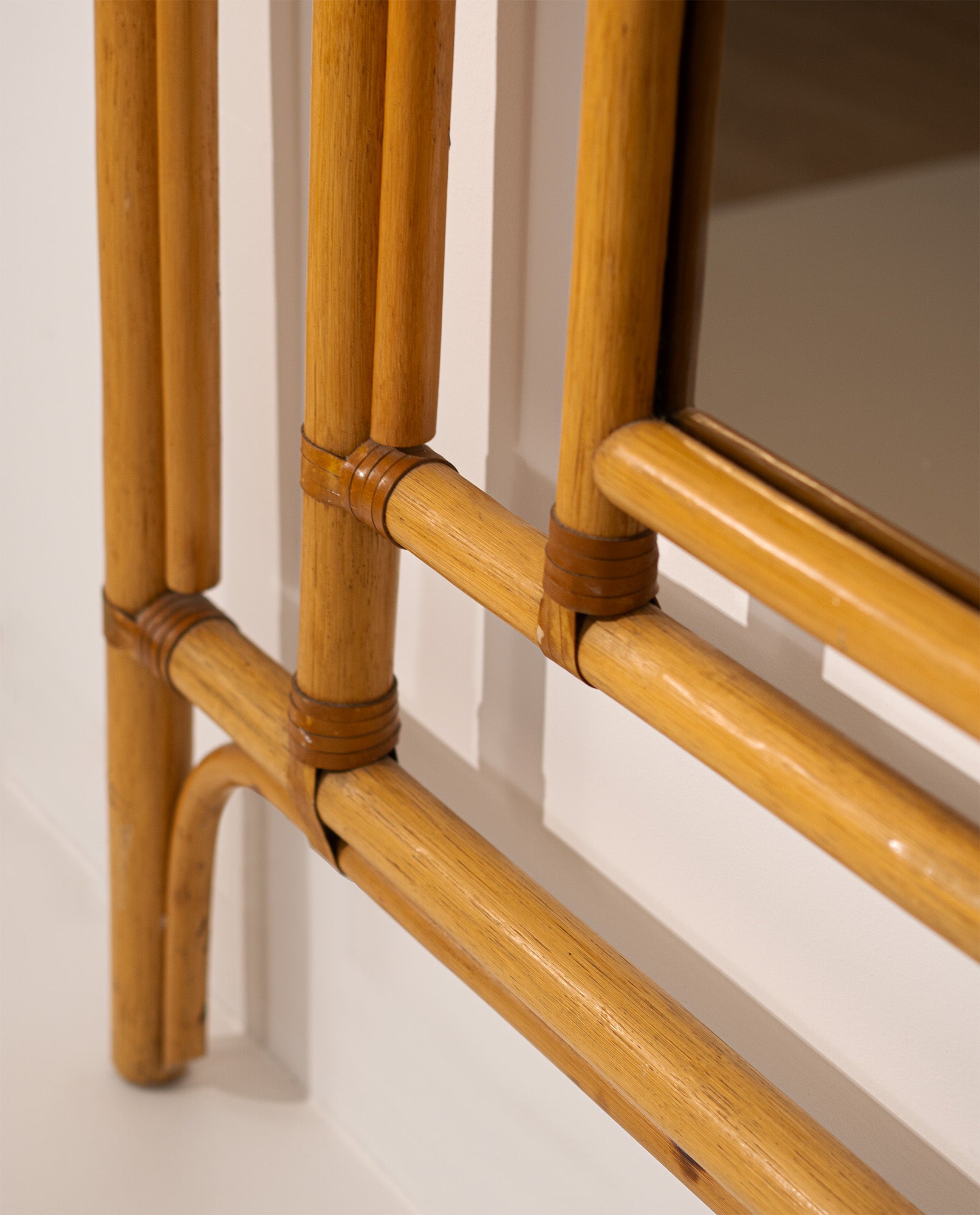 Malacca_Rattan_Mirror_&_Coat_Hanger,_1960s