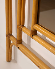 Malacca_Rattan_Mirror_&_Coat_Hanger,_1960s