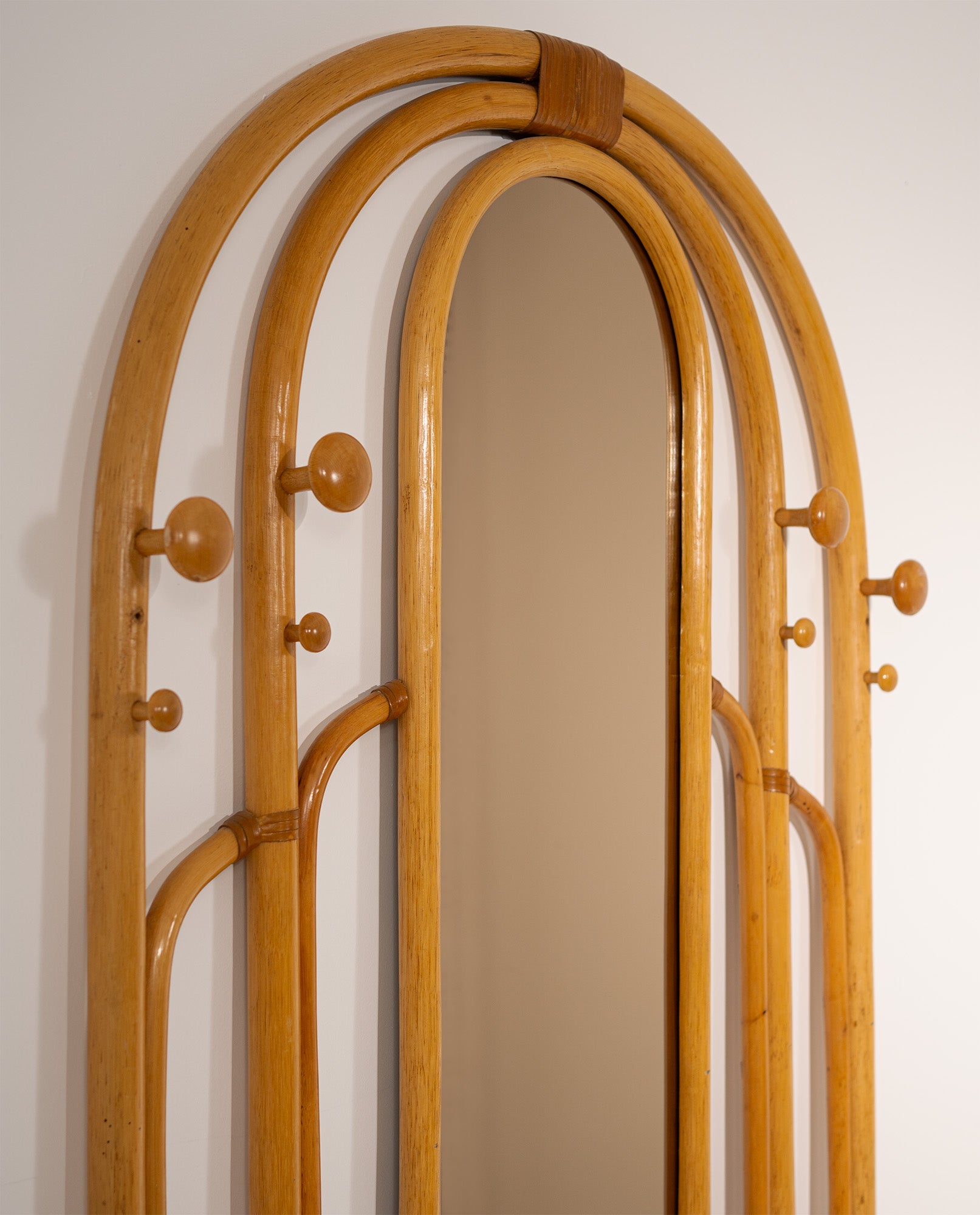 Malacca_Rattan_Mirror_&_Coat_Hanger,_1960s