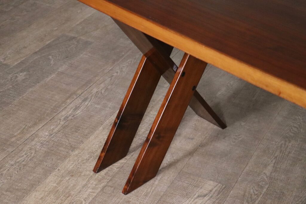 Marco_Zanuso_TL58_Walnut_Dining_Table_for_Poggi,_Italy_1960s