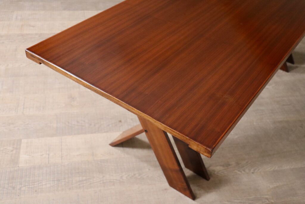 Marco_Zanuso_TL58_Walnut_Dining_Table_for_Poggi,_Italy_1960s
